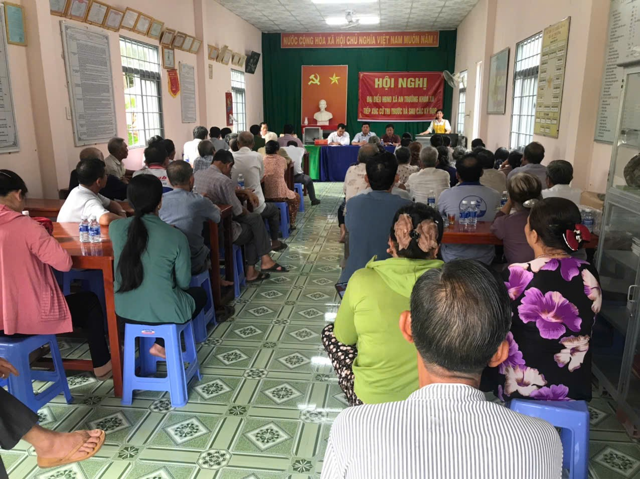 HỘI ĐỒNG NHÂN DÂN XÃ AN TRƯỜNG KHÓA XII, NHIỆM KỲ 2021-2026 TIẾP XÚC CỬ TRI TRƯỚC KỲ HỌP THƯỜNG LỆ CUỐI NĂM 2025
