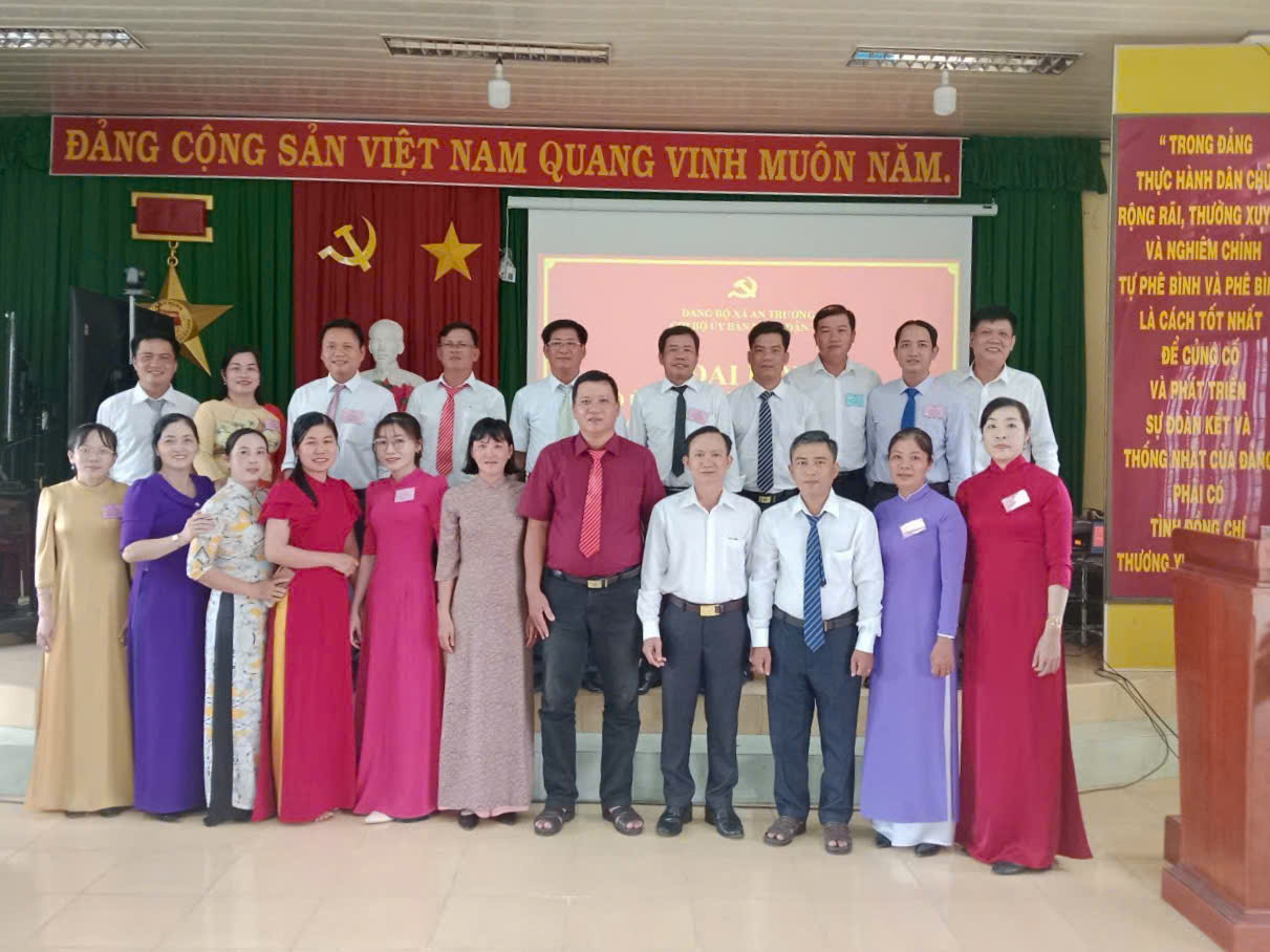 ĐẠI HỘI CHI BỘ ỦY BAN NHÂN DÂN XÃ AN TRƯỜNG LẦN THỨ NHẤT, NHIỆM KỲ 2025 – 2030