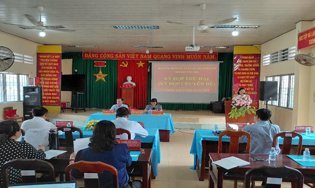 HỘI ĐỒNG NHÂN DÂN XÃ AN TRƯỜNG KHOÁ XIII TỔ CHỨC KỲ HỌP THỨ HAI ( KỲ HỌP CHUYÊN ĐỀ )
