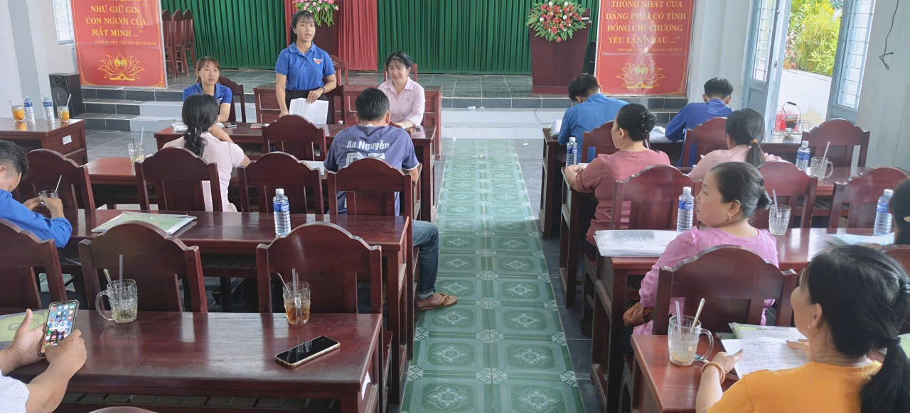 TỈNH ĐOÀN KIỂM TRA, GIÁM SÁT HOẠT ĐỘNG ỦY THÁC NĂM 2026 ĐỐI VỚI XÃ ĐOÀN AN TRƯỜNG.